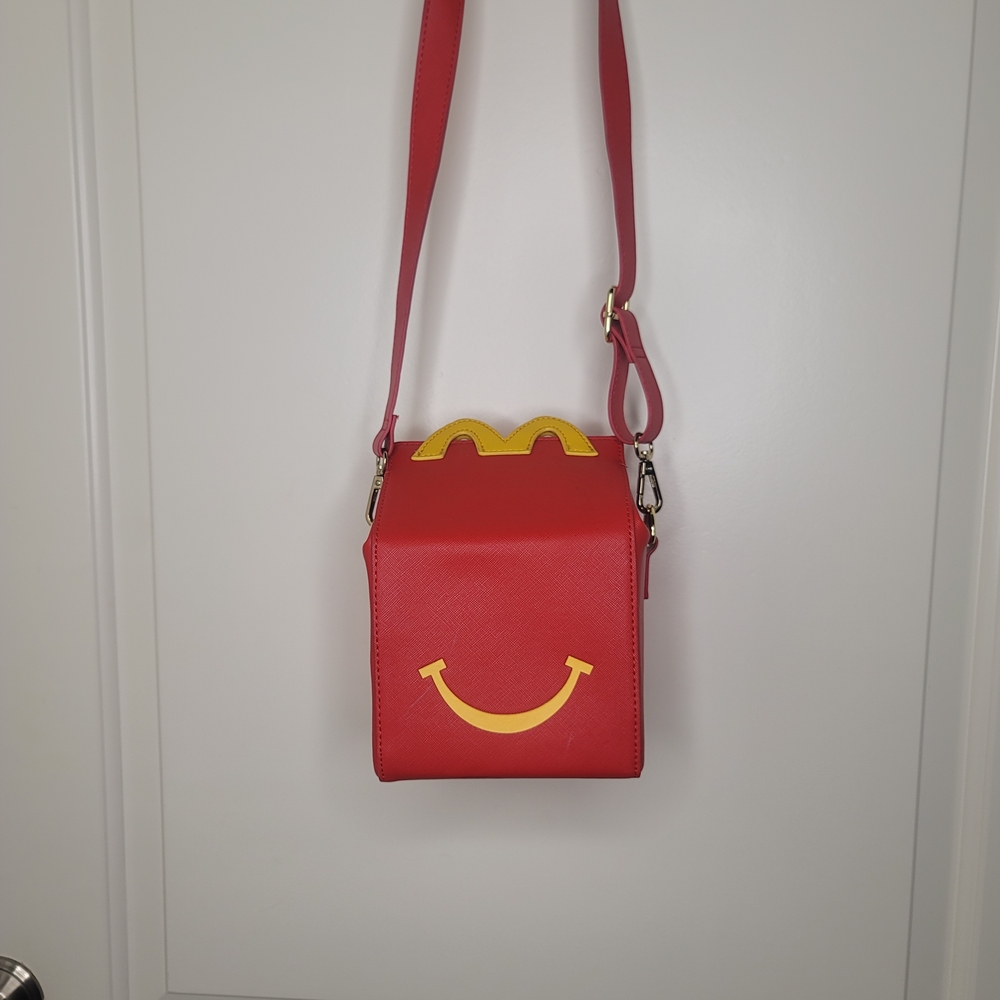 McDonald's Happy Meal Red Crossbody Bag Quirky Purse